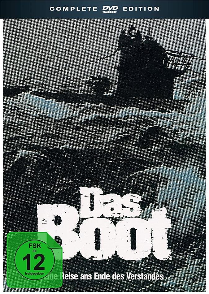 Das Boot - Complete Edition Director's Cut, Cinema Version, 5 DVDs + CD + 2 Audiobooks