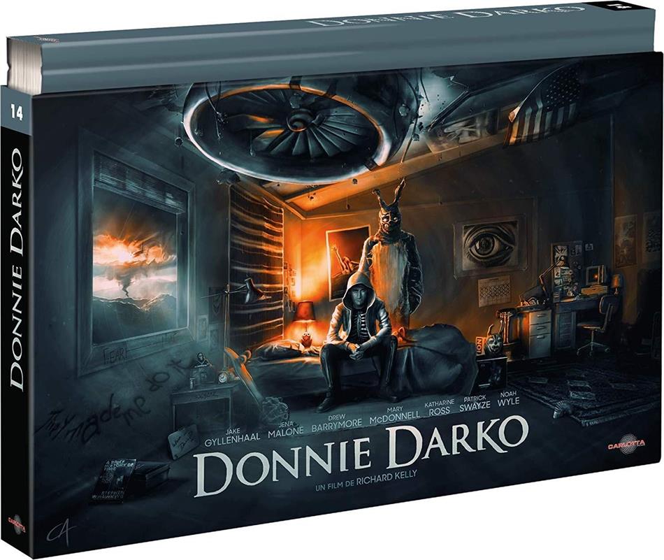 Donnie Darko (2001) Édition Collector, Director's Cut, Version Cinéma, Édition Limitée, 2 Blu-ray + 2 DVD + Livre