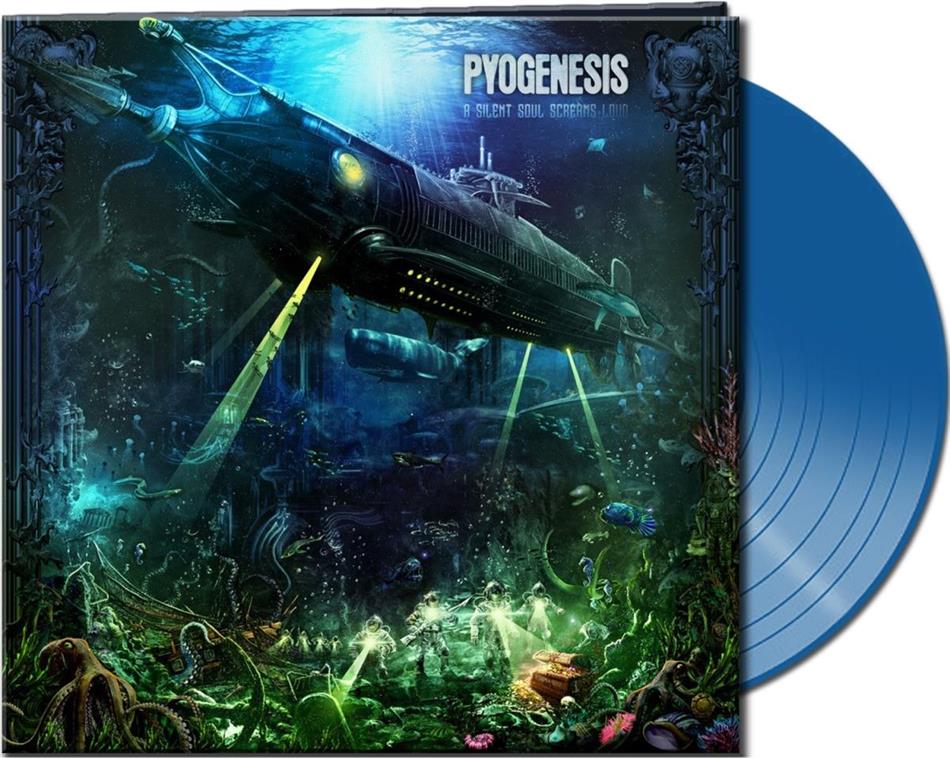 Pyogenesis - A Silent Soul Screams Loud Clear Blue Vinyl, LP