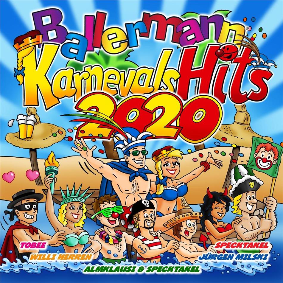 Ballermann Karnevals Hits 2020 2 CD