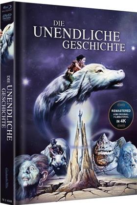 Die unendliche Geschichte (1984) (Cover Blau, Édition Limitée, Mediabook, Version Remasterisée, Blu-ray + DVD)