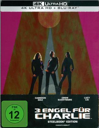 3 Engel f&uuml;r Charlie (2000) (Limited Edition, Steelbook, 4K Ultra HD + Blu-ray)