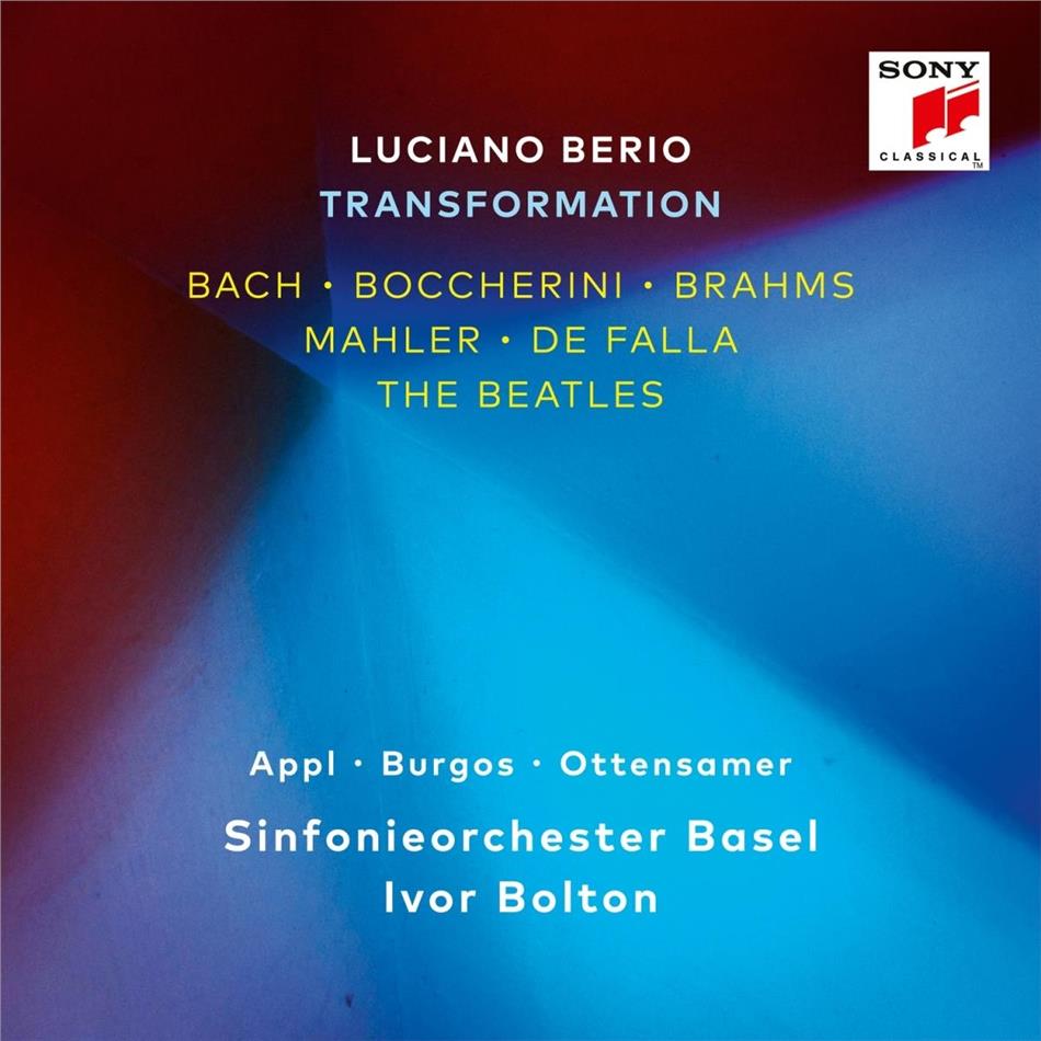 Luciano Berio (1925-2003), Johann Sebastian Bach (1685-1750), Luigi Boccherini (1743-1805), Johannes Brahms (1833-1897), … - Luciano Berio - Transformation 2 CDs