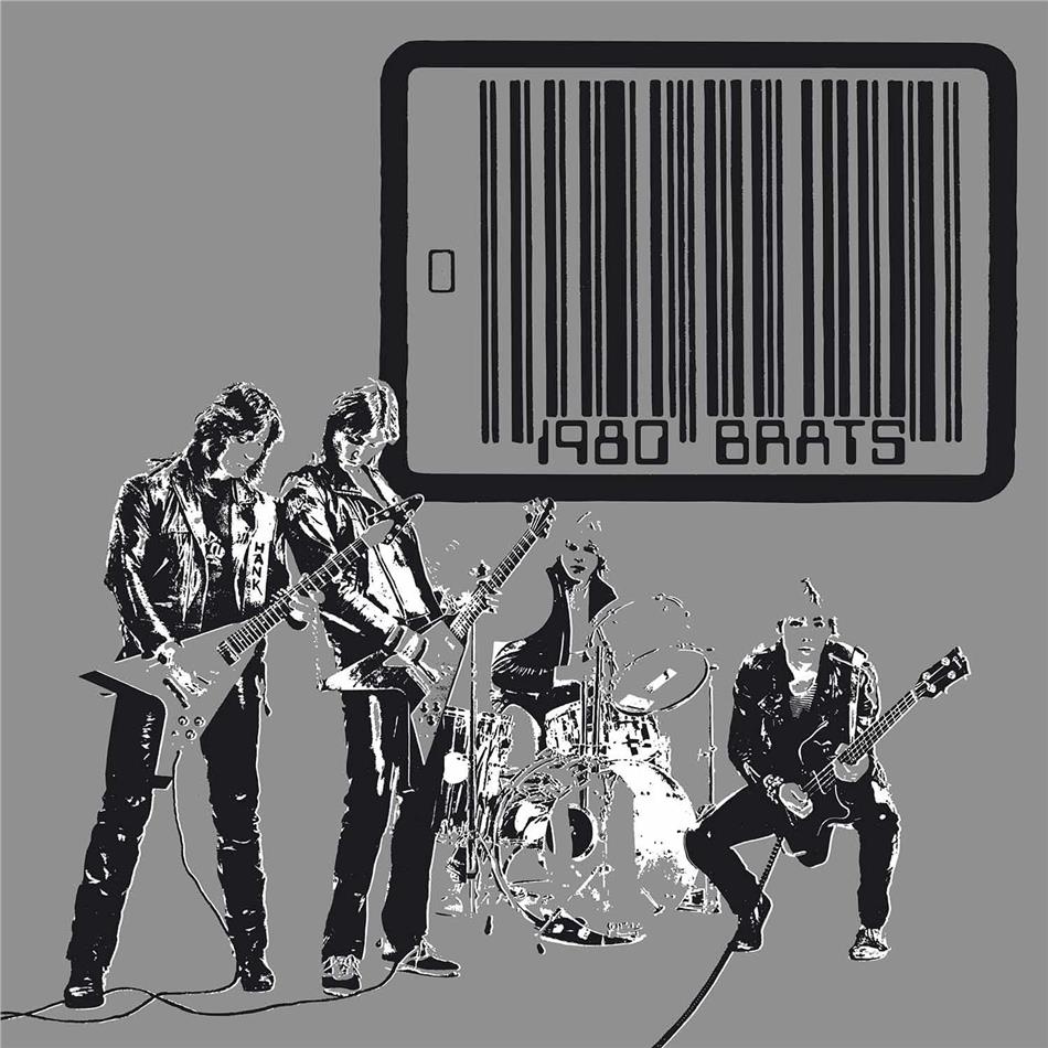 Brats - 1980 Silver/Black Splatter Vinyl, LP