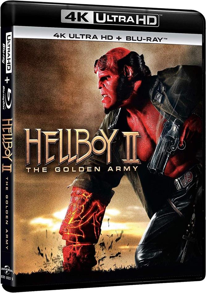 Hellboy 2 - The Golden Army (2008) 4K Ultra HD + Blu-ray