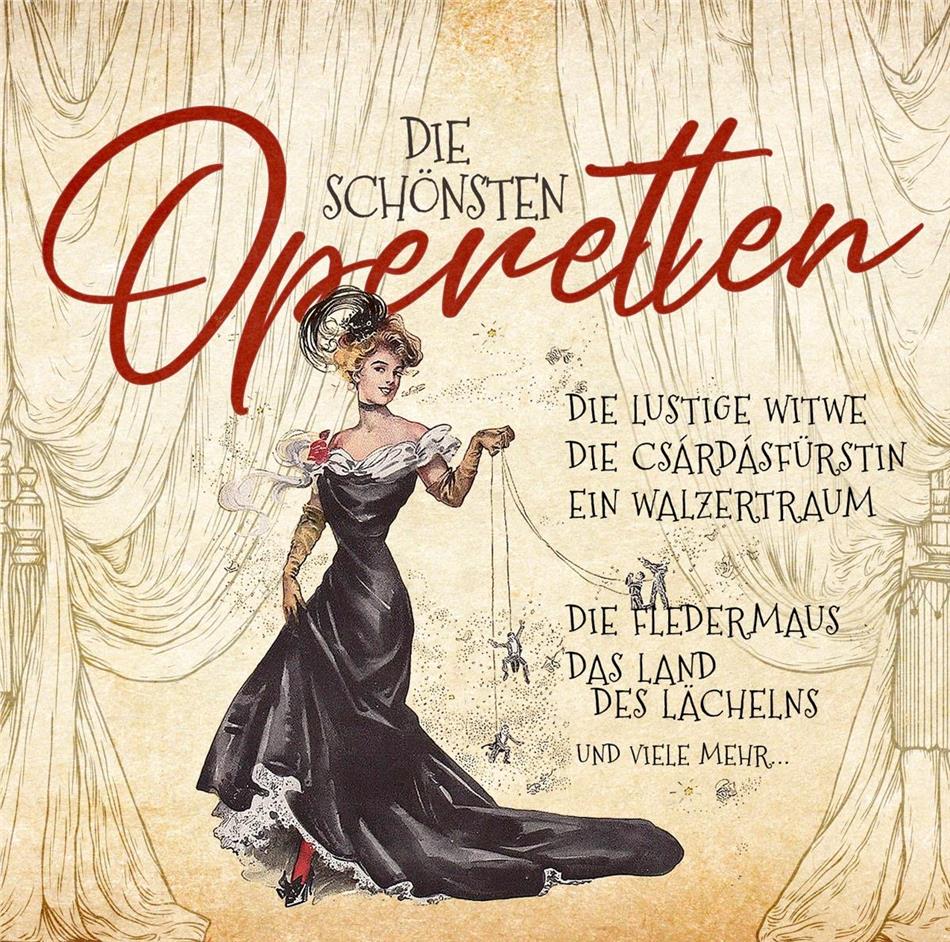 Die schönsten Operetten 2 CDs