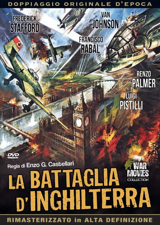 La battaglia d'Inghilterra (1969) War Movies Collection, Doppiaggio Originale D'epoca, HD-Remastered