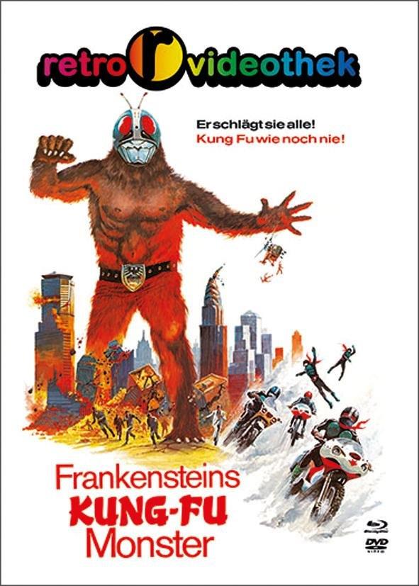 Frankensteins Kung-Fu Monster (1975) Cover D, Limited Edition, Mediabook, Blu-ray + DVD