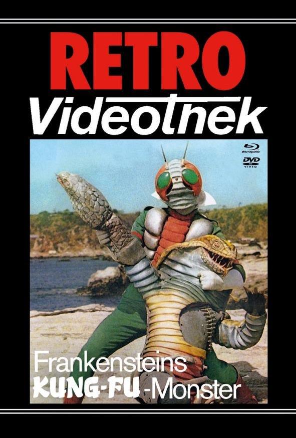 Frankensteins Kung-Fu Monster (1975) Cover B, Limited Edition, Mediabook, Blu-ray + DVD