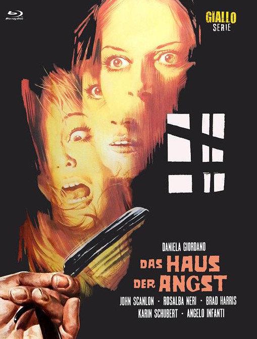 Das Haus der Angst (1974) Eurocult Collection, Cover C, Giallo Serie, Édition Limitée, Mediabook, Blu-ray + DVD