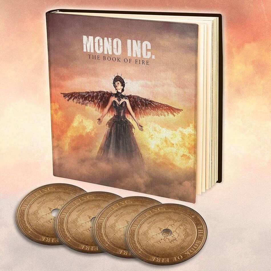 Mono Inc. - The Book Of Fire Earbook, 4 CD