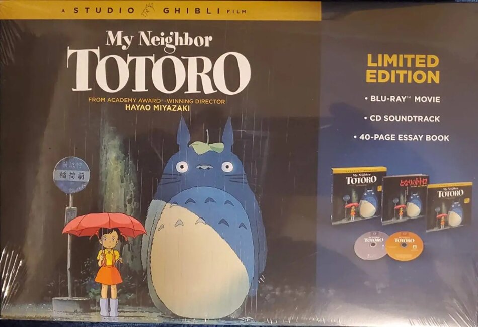 My Neighbor Totoro (1988) Limited Edition, Blu-ray + CD