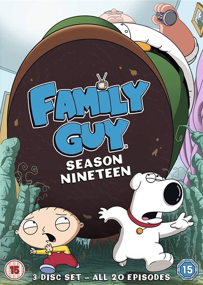 Family Guy - Season 19 3 DVDs