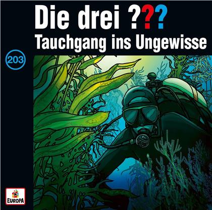 Die Drei ??? - 203/Tauchgang ins Ungewisse (2 LPs)