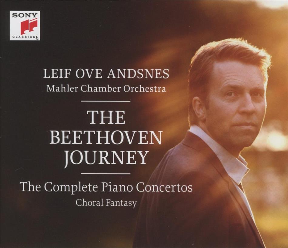 Ludwig van Beethoven (1770-1827), Leif Ove Andsnes & Mahler Chamber Orchestra - The Beethoven Journey - Piano Concertos Nos. 1-5 3 CDs