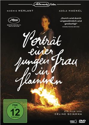Porträt einer jungen Frau in Flammen (2019)
