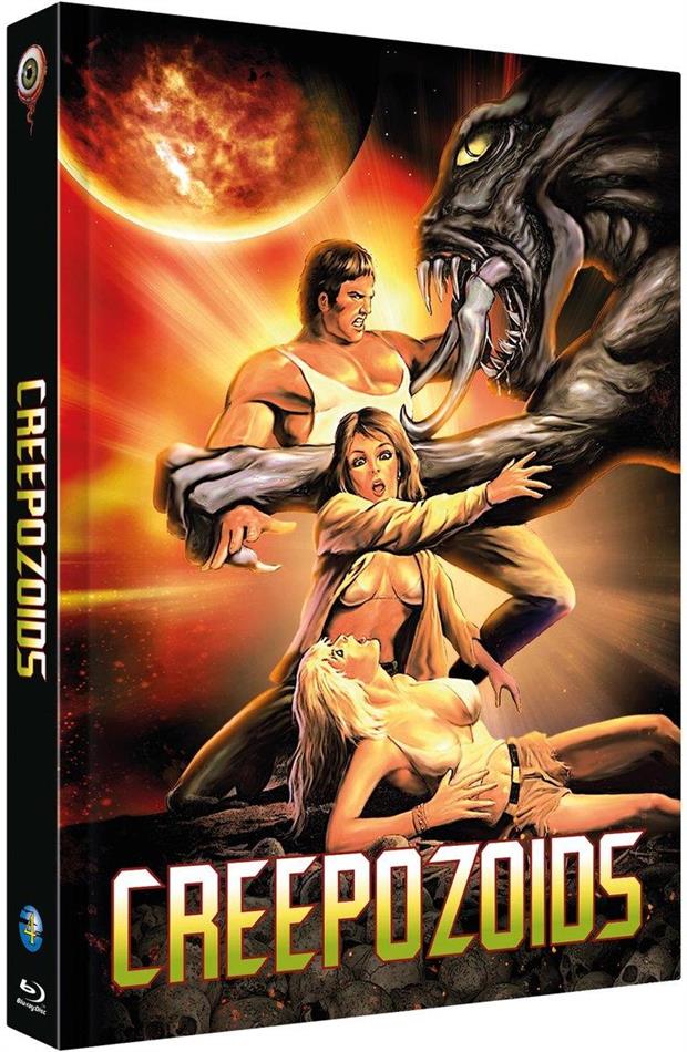 Creepozoids (1987) Cover A, Limited Edition, Mediabook, Uncut, Blu-ray + DVD