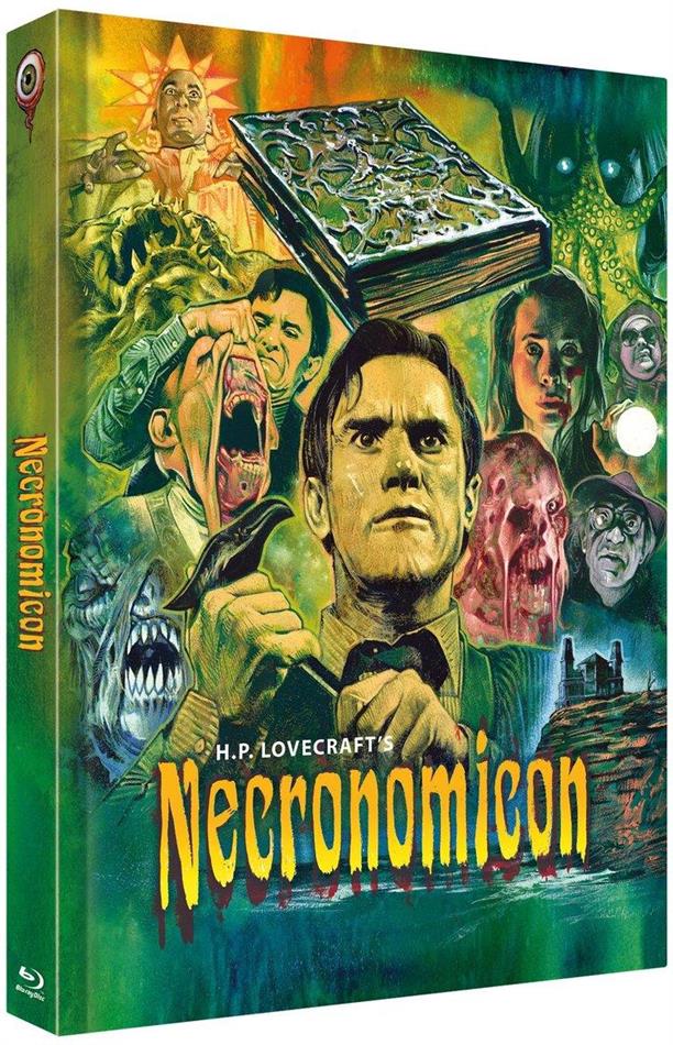 Necronomicon (1993) Cover C, Limited Edition, Mediabook, Uncut, Blu-ray + 2 DVDs