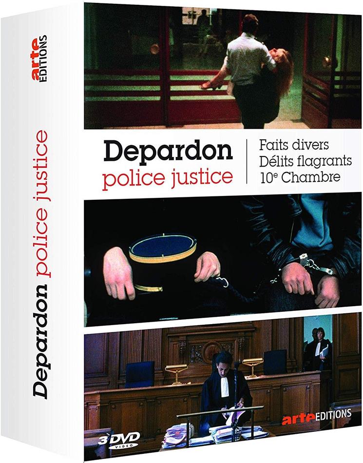 Depardon police justice - Faits divers / Délits flagrants / 10e Chambre 3 DVDs
