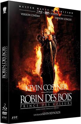 Robin des Bois - Prince des voleurs (1991) (+ Poster, Extended Edition, Version Cinéma, 2 Blu-ray + DVD)