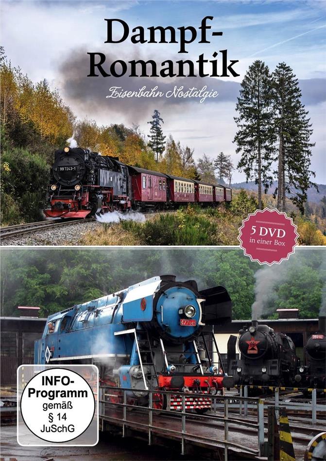 Dampf - Romantik - Eisenbahn Nostalgie 5 DVDs