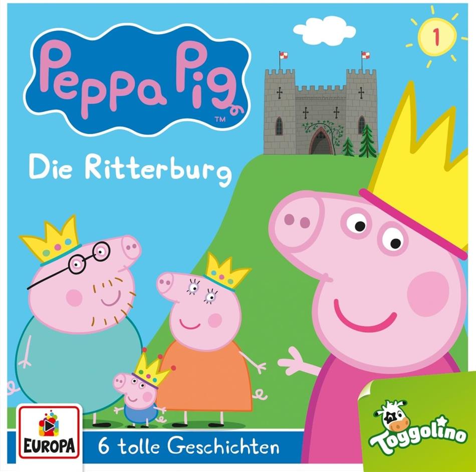 Peppa Pig - 001/Die Ritterburg (und 5 weitere Geschichten)