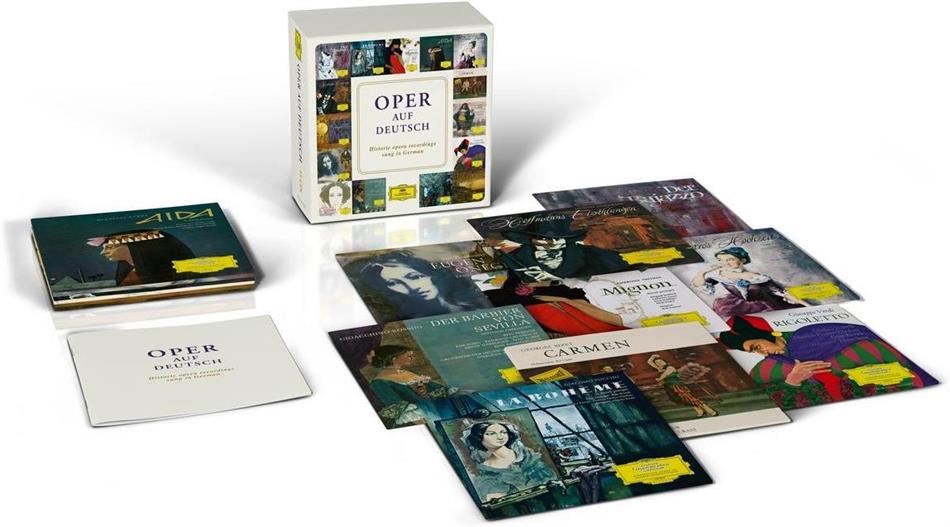 Oper Auf Deutsch Boxset, 15 CDs