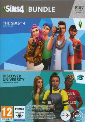 The Sims 4 (Code in a Box) - Discover University Bundle