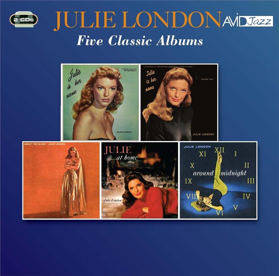 Julie London - Five Classic Albums 2 CD