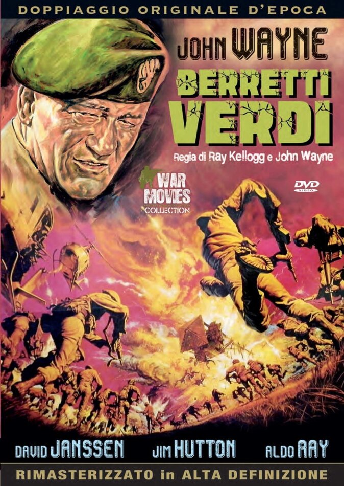 Berretti verdi (1968) War Movies Collection, Doppiaggio Originale D'epoca, HD-Remastered