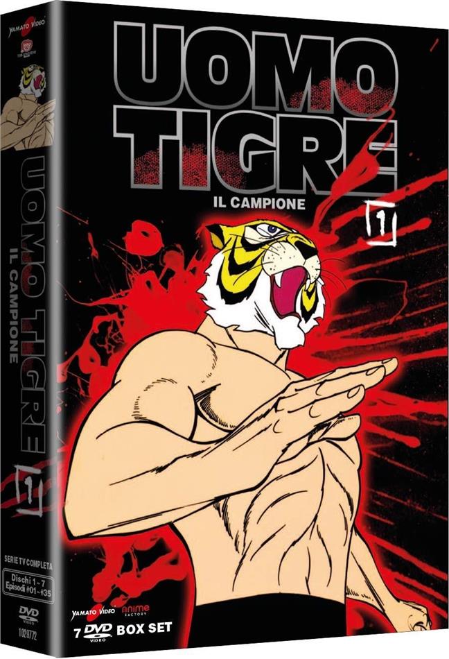 Uomo Tigre - Il campione - Vol. 1 Nouvelle Edition, 7 DVD