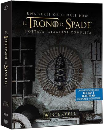 Il Trono di Spade - Stagione 8 (inkl. Magnet Siegel, Limited Edition, Steelbook, 3 4K Ultra HDs + 3 Blu-rays)