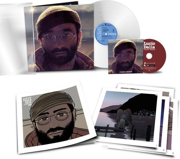 Lucio Dalla - Dalla 2019 Reissue, 40th Anniversary Edition, Special Edition, LP + CD
