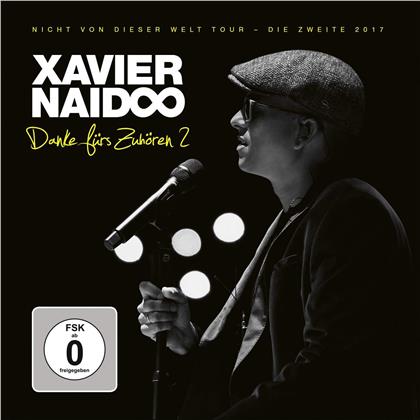 Xavier Naidoo - Danke f&uuml;rs Zuh&ouml;ren 2 - Nicht von dieser Welt Tour (2 CDs + DVD)