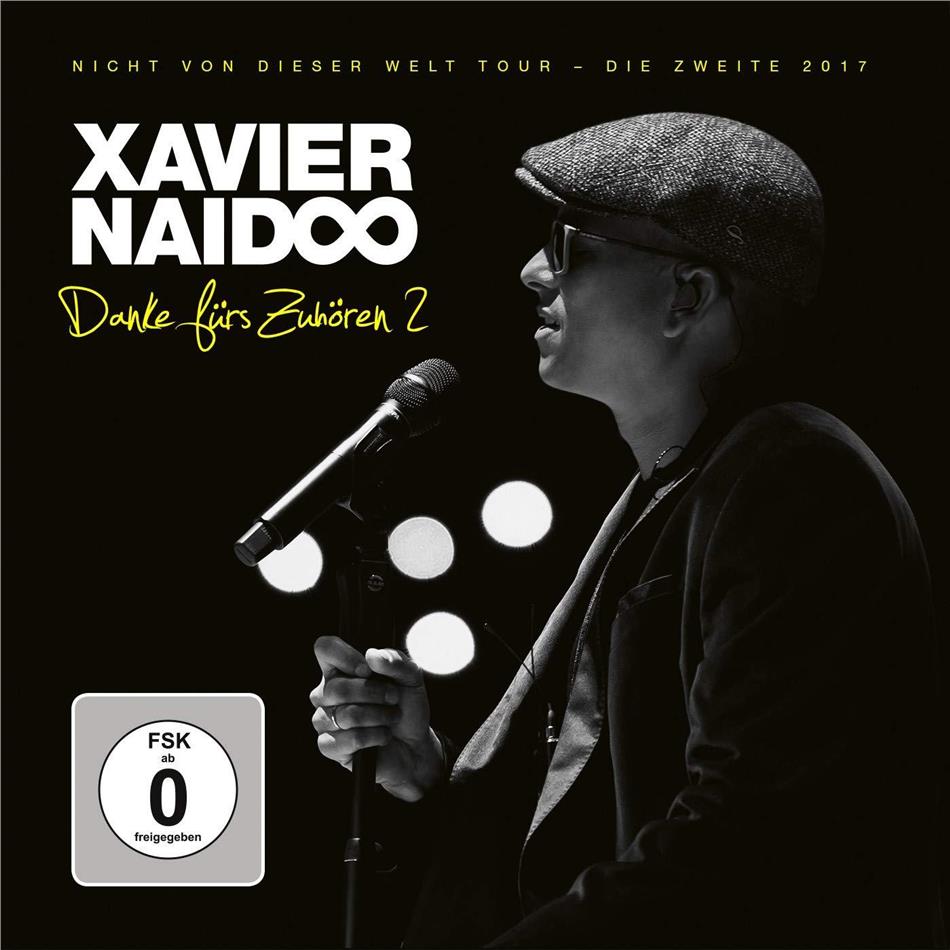 Xavier Naidoo - Danke fürs Zuhören 2 - Nicht von dieser Welt Tour 2 CDs + DVD