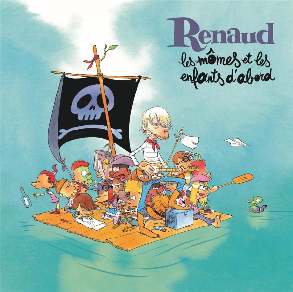 Renaud - Les mômes et les enfants d'abord LP + CD