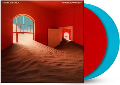 Tame Impala - The Slow Rush (Exclusive Edition, Gatefold, Edizione Limitata, Red & Light Blue Vinyl, 2 LP)