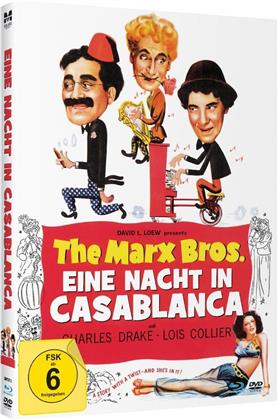 Eine Nacht in Casablanca - The Marx Bros. (1946) (s/w, Limited Edition, Mediabook, Blu-ray + DVD)