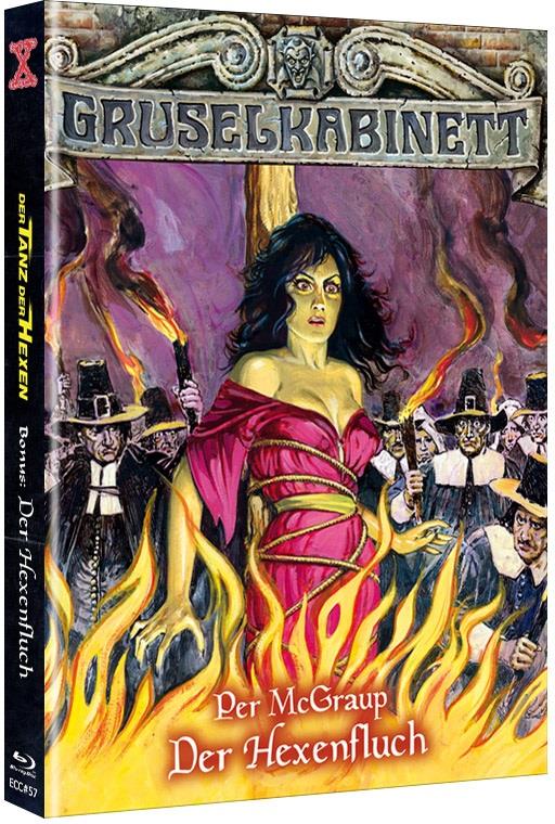 Der Tanz der Hexen (1989) Cover D, Eurocult Collection, Limited Edition, Mediabook, Uncut, 2 Blu-rays