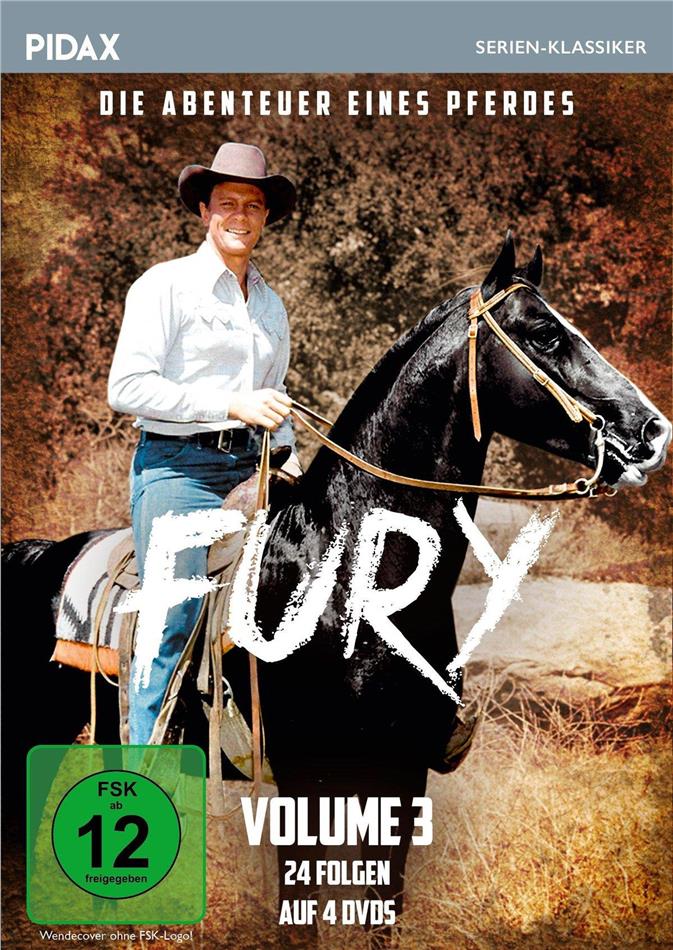 Fury - Die Abenteuer eines Pferdes - Vol. 3 Pidax Serien-Klassiker, 4 DVD