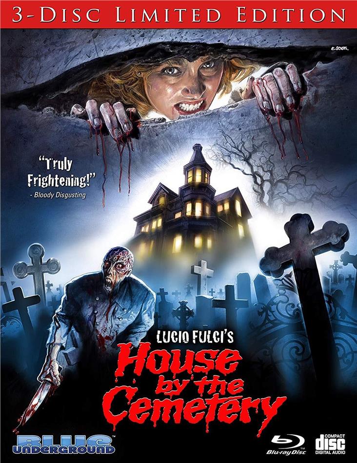 House By The Cemetery (1981) Limited, 3 Blu-rays