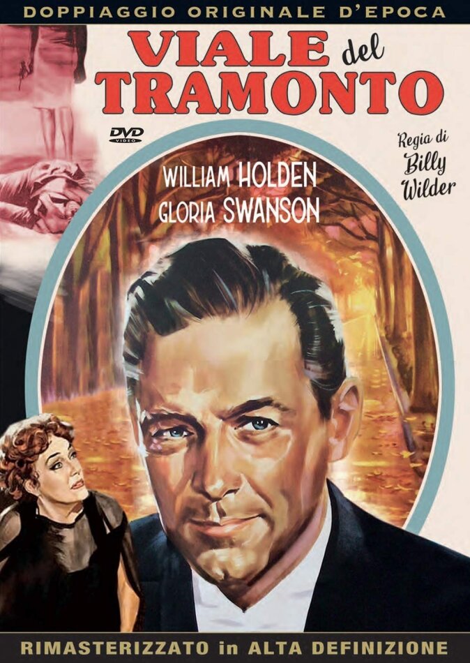 Viale del tramonto (1950) Doppiaggio Originale D'epoca, HD-Remastered, n/b, Riedizione