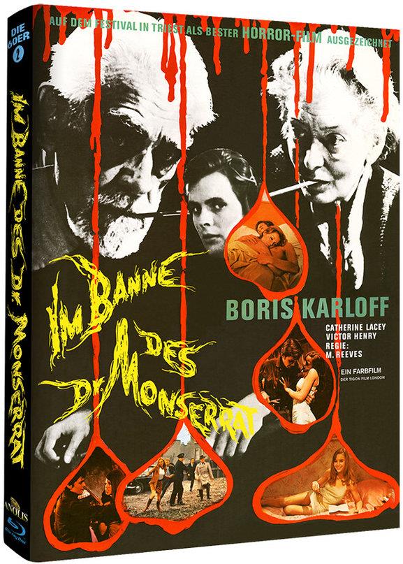 Im Banne des Dr. Monserrat (1967) Cover B, Edizione Limitata, Mediabook