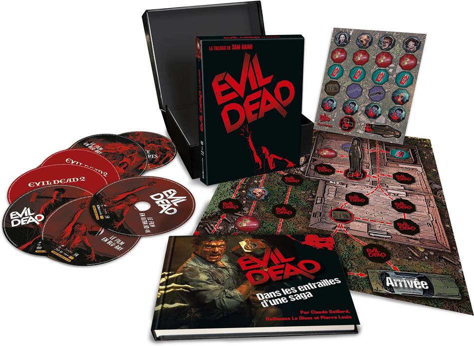 Evil Dead - L'intégrale 1-3 Édition Collector Limitée, 5 Blu-ray + 4K Ultra HD + Livret