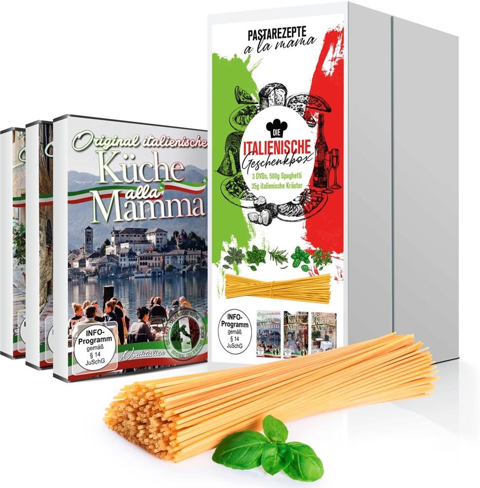 Pastarezepte A La Mama - Die Italienische Geschenkbox 3 DVD