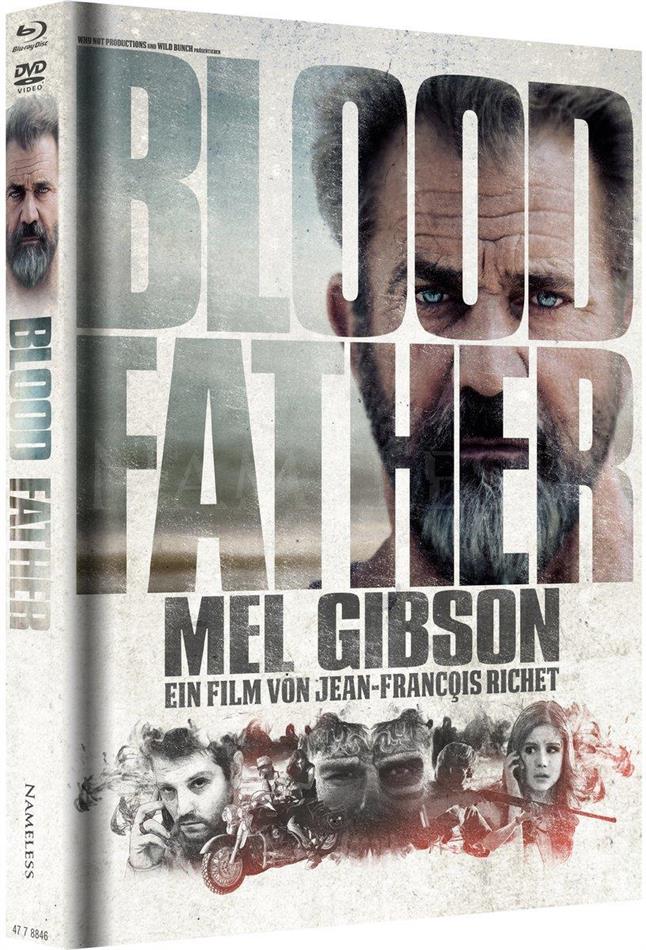 Blood Father (2016) Cover B, Édition Limitée, Mediabook, Blu-ray + DVD