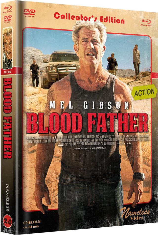 Blood Father (2016) Cover C, Édition Limitée, Mediabook, Blu-ray + DVD