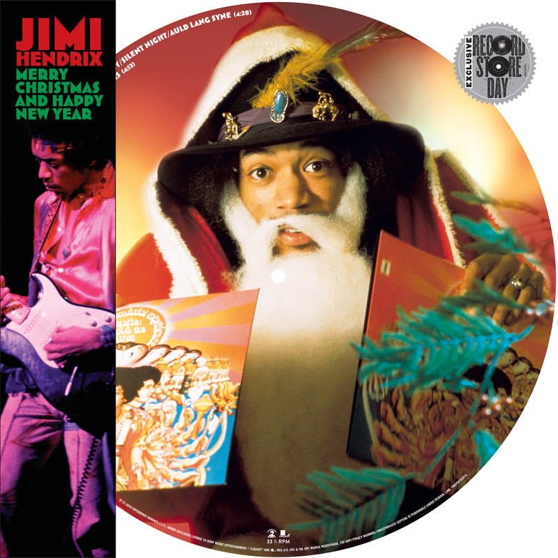 Jimi Hendrix - Merry Christmas And Happy New Year Black Friday 2019, 12" Maxi