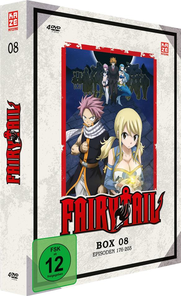 Fairy Tail - Box 8 - Episoden 176-203 4 DVDs