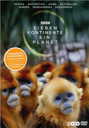 Sieben Kontinente - Ein Planet (BBC Earth, Schuber, Uncut, 3 DVDs)